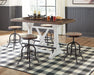 Valebeck Counter Height Dining Table - Furniture Land (Milwaukee, WI)