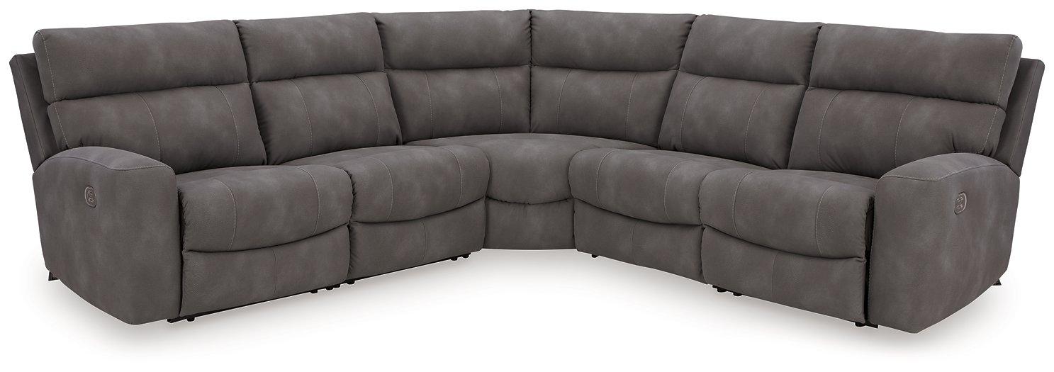 Next-Gen DuraPella Power Reclining Sectional - Furniture Land (Milwaukee, WI)