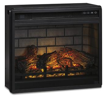 Wildenauer 76" TV Stand with Electric Fireplace - Furniture Land (Milwaukee, WI)