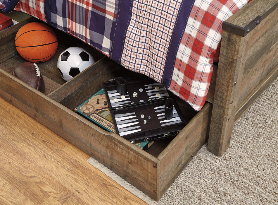Trinell Bed with Storage - Furniture Land (Milwaukee, WI)