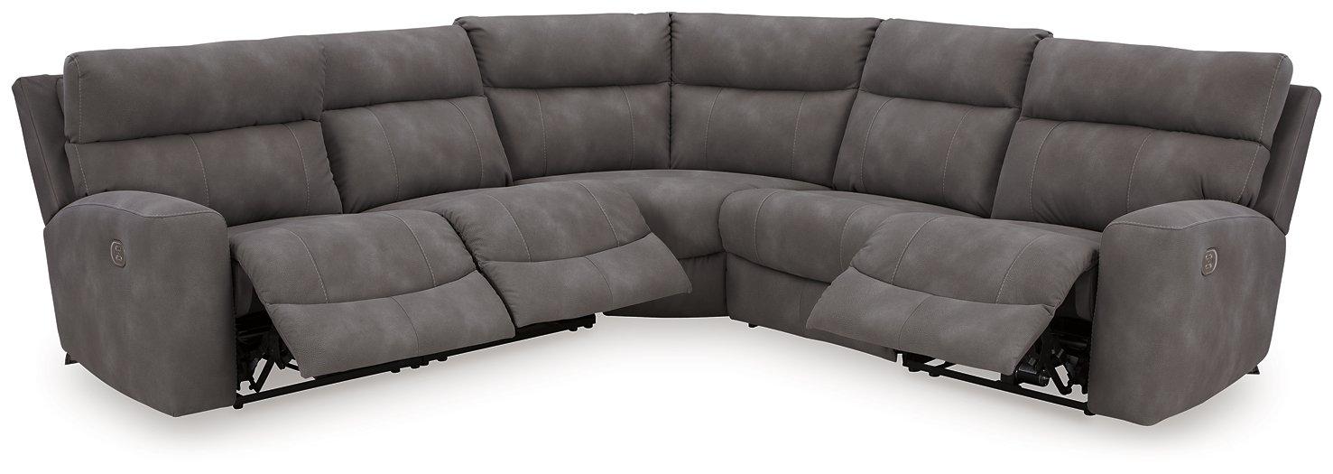 Next-Gen DuraPella Power Reclining Sectional - Furniture Land (Milwaukee, WI)