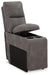Next-Gen DuraPella Power Reclining Sectional Loveseat with Console - Furniture Land (Milwaukee, WI)