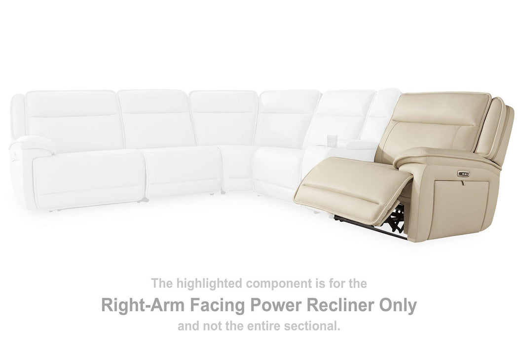 Double Deal Reclining Sectional with 2 Consoles - Furniture Land (Milwaukee, WI)