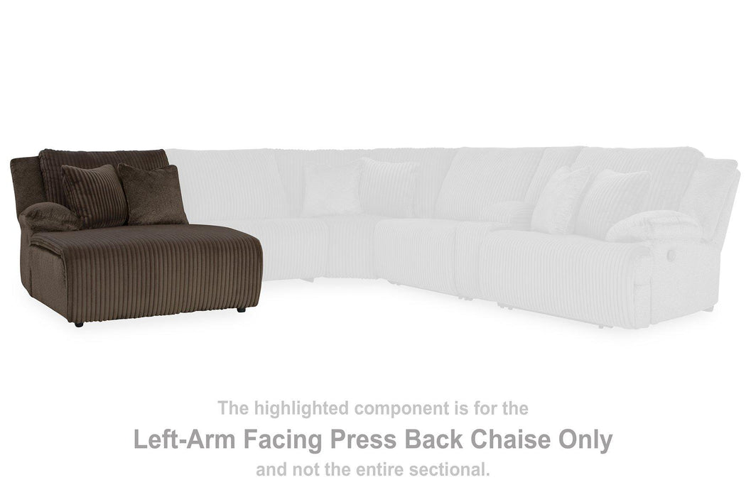 Top Tier Sectional Sofa Chaise - Furniture Land (Milwaukee, WI)