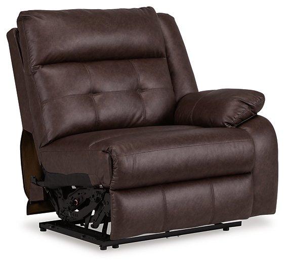 Punch Up Power Reclining Sectional Loveseat with Console - Furniture Land (Milwaukee, WI)
