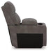 Next-Gen DuraPella Power Reclining Sectional Loveseat with Console - Furniture Land (Milwaukee, WI)