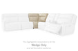 Double Deal Reclining Sectional with Console - Furniture Land (Milwaukee, WI)