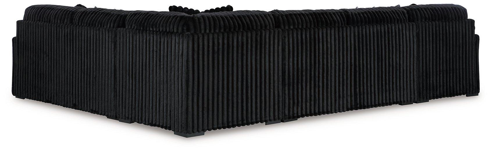 Midnight-Madness Sectional with Chaise - Furniture Land (Milwaukee, WI)