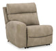 Next-Gen DuraPella Power Reclining Sectional Loveseat - Furniture Land (Milwaukee, WI)