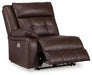 Punch Up Power Reclining Sectional Loveseat with Console - Furniture Land (Milwaukee, WI)