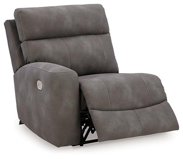 Next-Gen DuraPella Power Reclining Sectional Loveseat - Furniture Land (Milwaukee, WI)