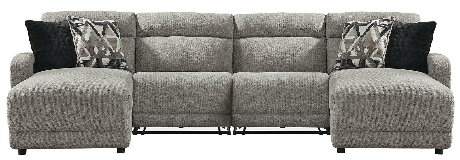 Colleyville Power Reclining Sectional with Chaise - Furniture Land (Milwaukee, WI)