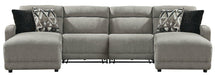 Colleyville Power Reclining Sectional with Chaise - Furniture Land (Milwaukee, WI)