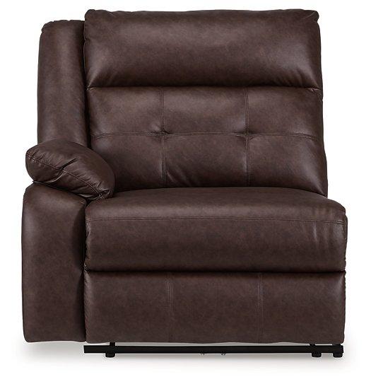 Punch Up Power Reclining Sectional Loveseat with Console - Furniture Land (Milwaukee, WI)