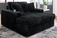 Midnight-Madness Oversized Chaise - Furniture Land (Milwaukee, WI)