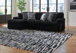 Midnight-Madness Sectional Sofa with Chaise - Furniture Land (Milwaukee, WI)
