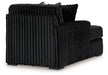 Midnight-Madness Sectional Sofa with Chaise - Furniture Land (Milwaukee, WI)