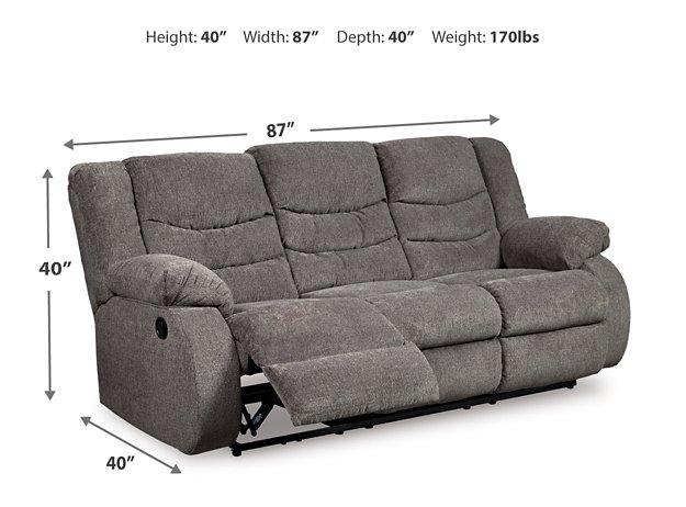 Tulen Reclining Sofa - Furniture Land (Milwaukee, WI)