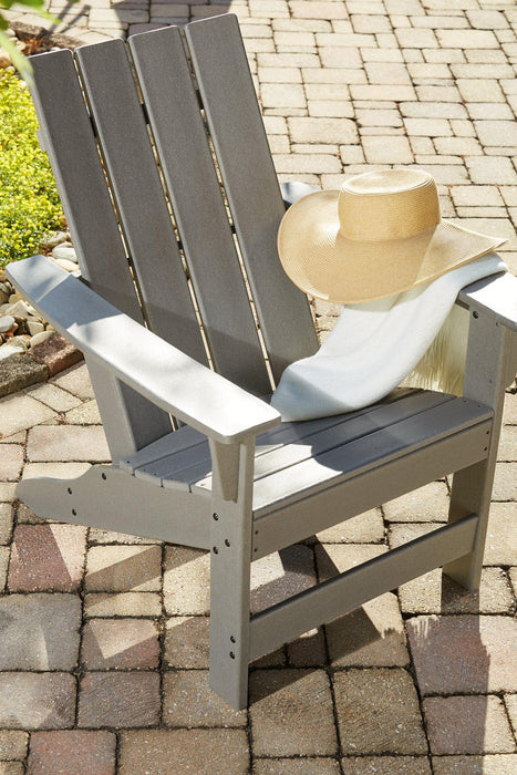 Visola Outdoor Adirondack Chair Set with End Table - Furniture Land (Milwaukee, WI)