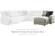 Colleyville Power Reclining Sectional with Chaise - Furniture Land (Milwaukee, WI)