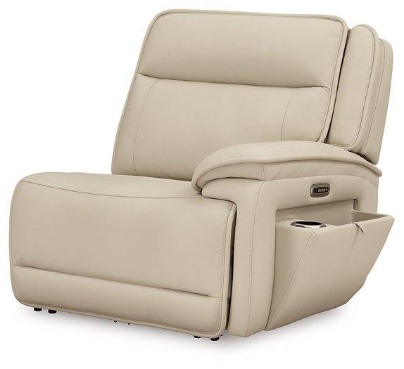 Double Deal Reclining Sectional with Console - Furniture Land (Milwaukee, WI)