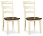 Woodanville Dining Chair Set - Furniture Land (Milwaukee, WI)