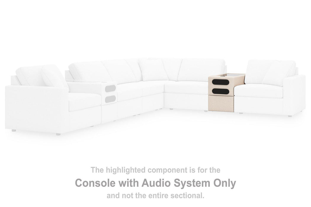 Modmax Balanced Sectional with Audio and Storage Consoles - Furniture Land (Milwaukee, WI)