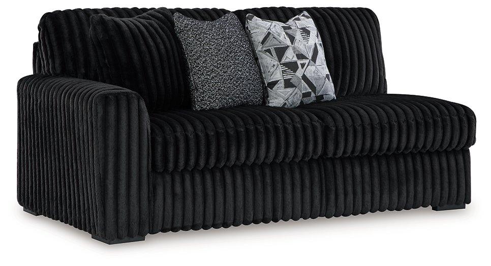 Midnight-Madness Sectional Sofa with Chaise - Furniture Land (Milwaukee, WI)