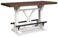 Valebeck Counter Height Dining Table - Furniture Land (Milwaukee, WI)