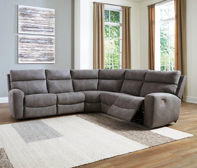 Next-Gen DuraPella Power Reclining Sectional - Furniture Land (Milwaukee, WI)
