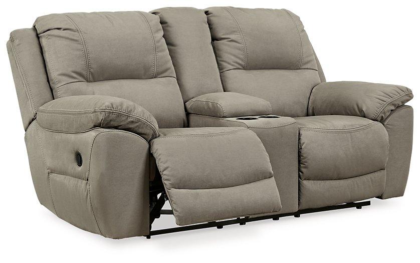 Next-Gen Gaucho Reclining Loveseat with Console - Furniture Land (Milwaukee, WI)