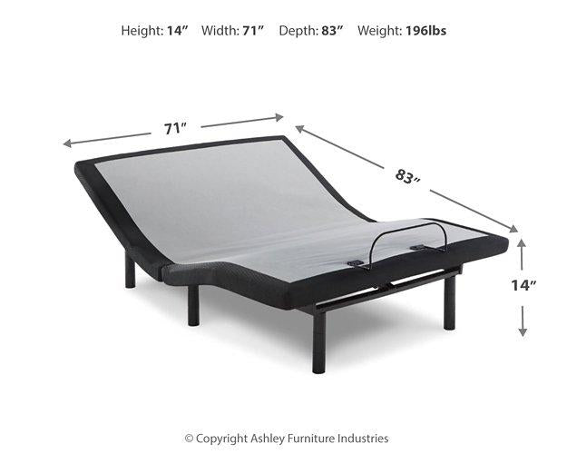 Head-Foot Model Best California King Adjustable Base - Furniture Land (Milwaukee, WI)