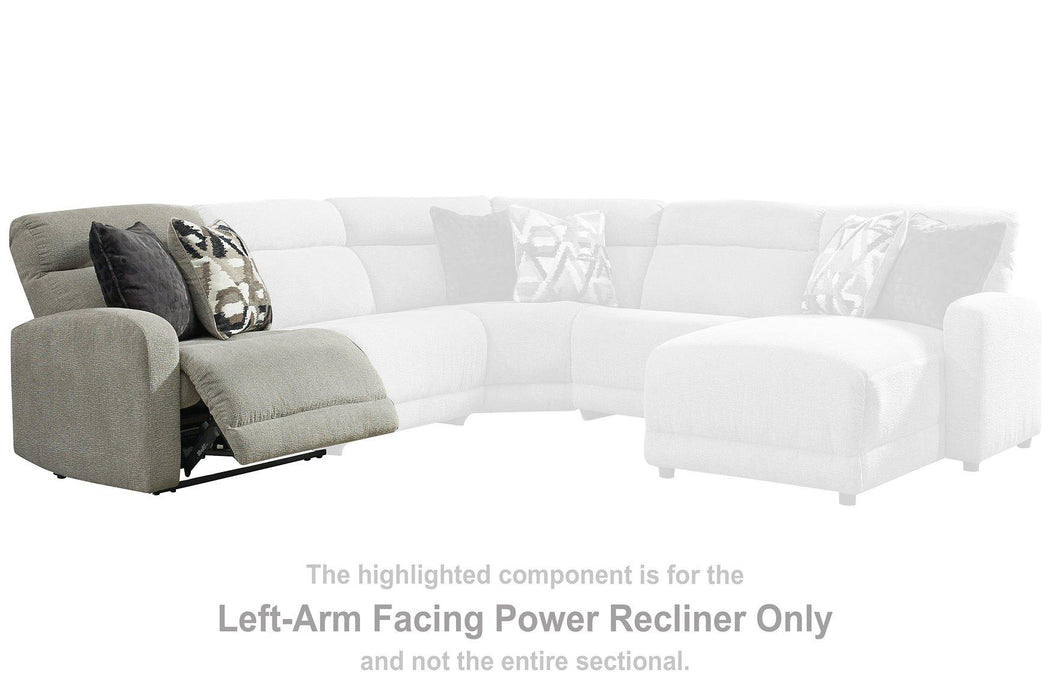 Colleyville Power Reclining Sectional with Chaise - Furniture Land (Milwaukee, WI)