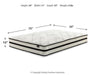 Chime 10 Inch Hybrid Mattress in a Box - Furniture Land (Milwaukee, WI)