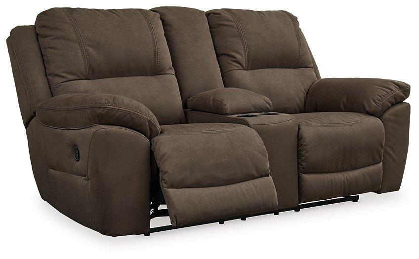 Next-Gen Gaucho Reclining Loveseat with Console - Furniture Land (Milwaukee, WI)