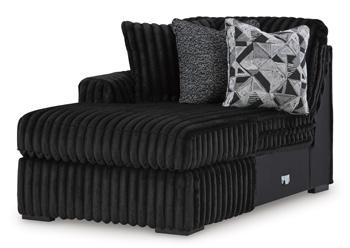 Midnight-Madness Sectional Sofa with Chaise - Furniture Land (Milwaukee, WI)