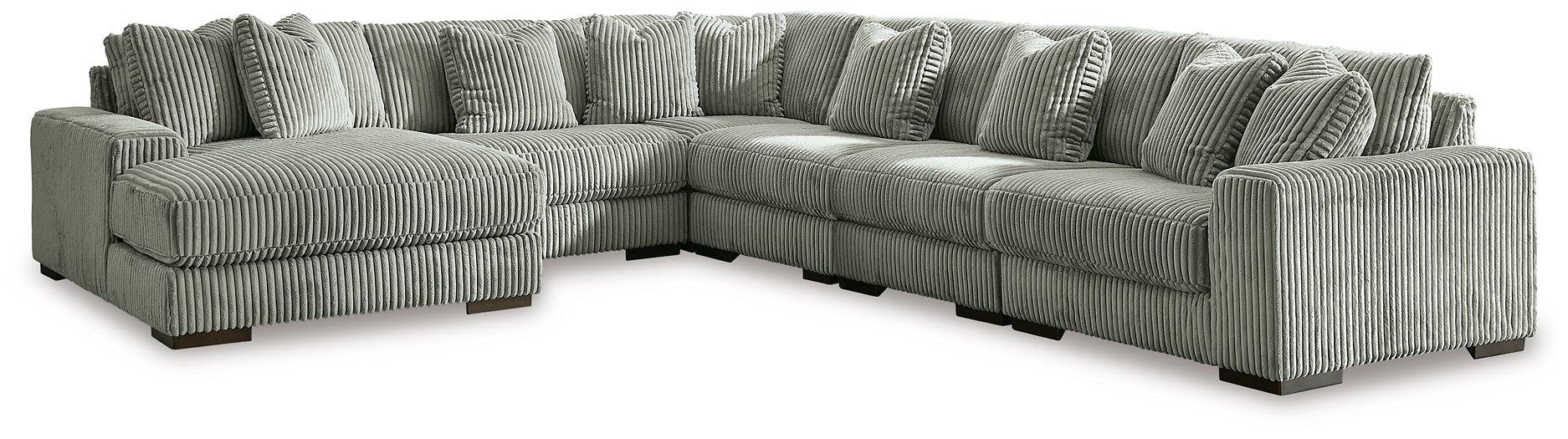 Lindyn Sectional with Chaise - Furniture Land (Milwaukee, WI)