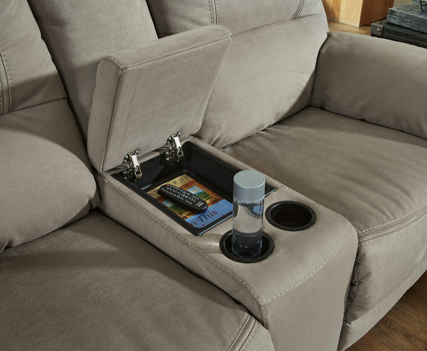 Next-Gen Gaucho Reclining Loveseat with Console - Furniture Land (Milwaukee, WI)