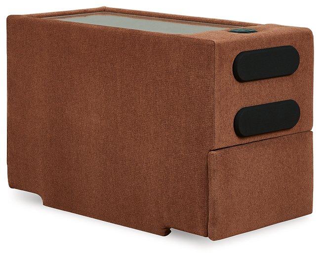 Modmax Balanced Sectional with Audio and Storage Consoles - Furniture Land (Milwaukee, WI)