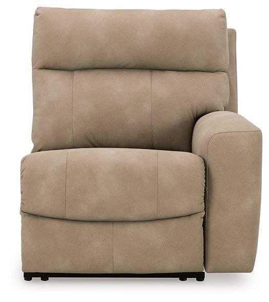 Next-Gen DuraPella Power Reclining Sectional Loveseat - Furniture Land (Milwaukee, WI)