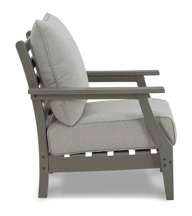 Visola Outdoor Sofa and Loveseat Set - Furniture Land (Milwaukee, WI)