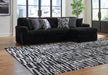 Midnight-Madness Sectional Sofa with Chaise - Furniture Land (Milwaukee, WI)