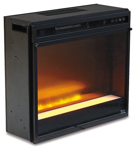 Wildenauer 76" TV Stand with Electric Fireplace - Furniture Land (Milwaukee, WI)