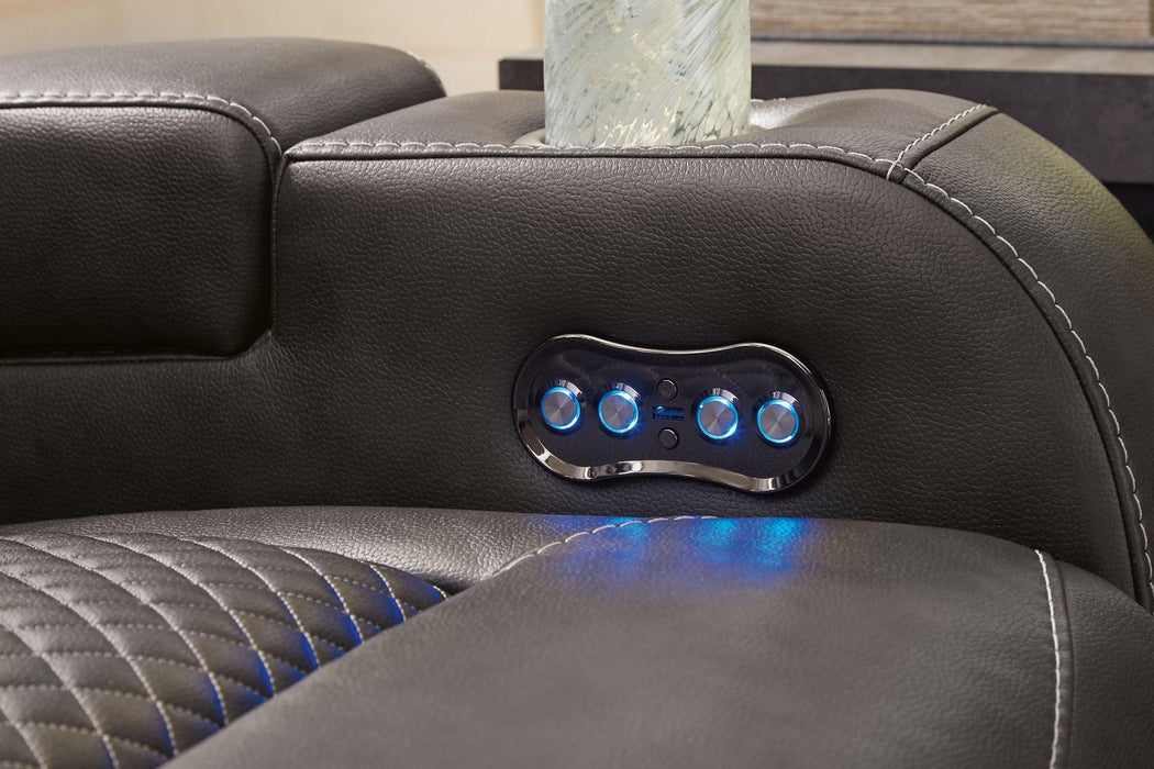 Fyne-Dyme Power Recliner - Furniture Land (Milwaukee, WI)