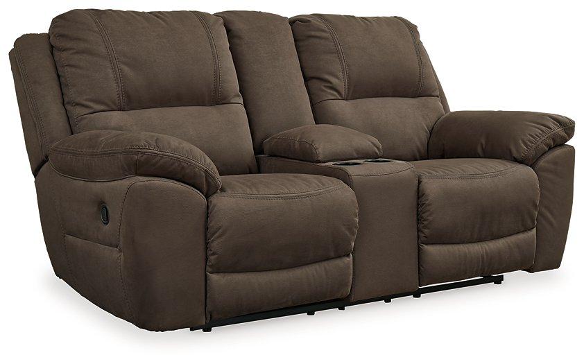 Next-Gen Gaucho Reclining Loveseat with Console - Furniture Land (Milwaukee, WI)