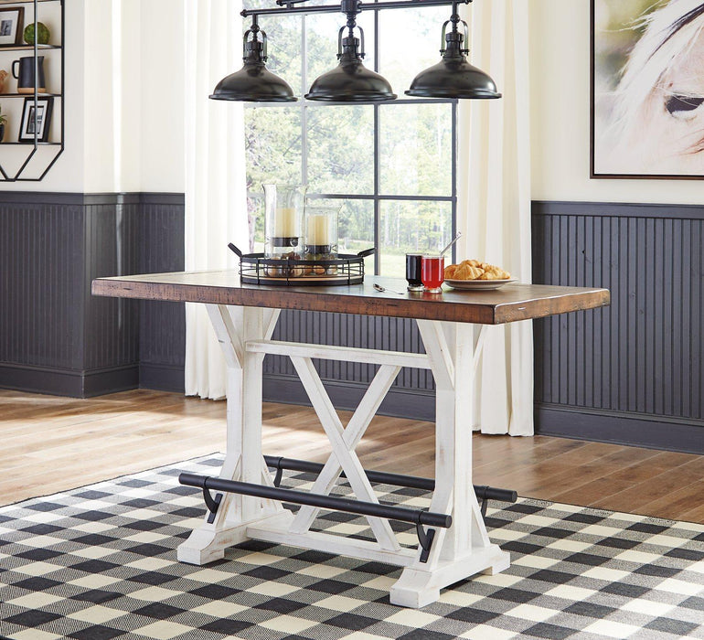 Valebeck Counter Height Dining Table - Furniture Land (Milwaukee, WI)