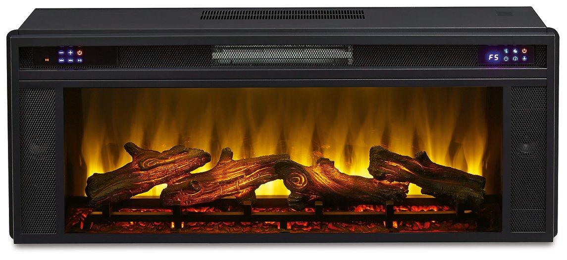 Kallari 84" TV Stand with Electric Fireplace - Furniture Land (Milwaukee, WI)