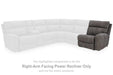 Next-Gen DuraPella Power Reclining Sectional Loveseat - Furniture Land (Milwaukee, WI)