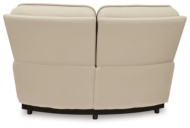 Double Deal Reclining Sectional with 2 Consoles - Furniture Land (Milwaukee, WI)