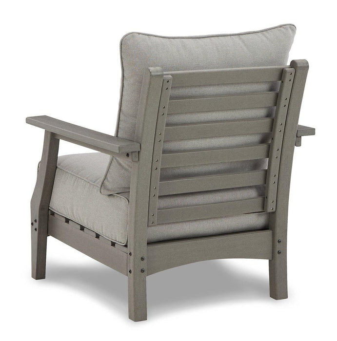Visola Outdoor Sofa and Loveseat Set - Furniture Land (Milwaukee, WI)
